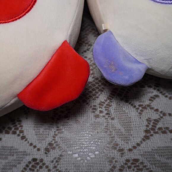 Squishmallows 12"  Prescott Purple Panda Penelope 15" Plush Red Panda Valentine - Picture 5 of 6